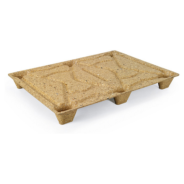 Pallet in legno pressato 800x1200x120mm carico 250kg - 1