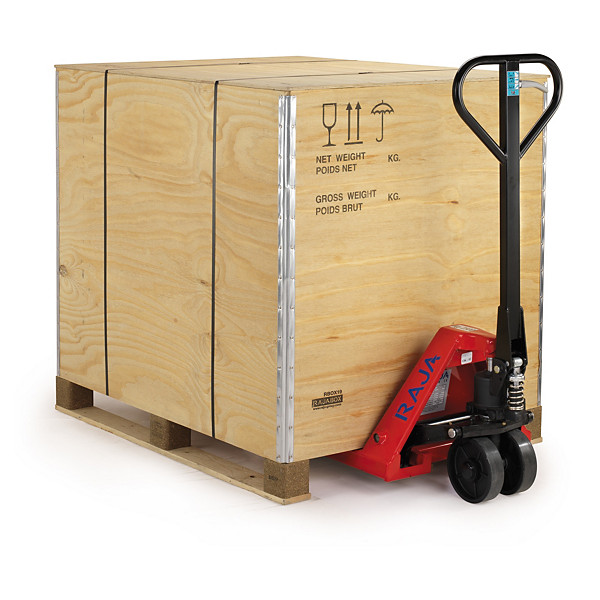 Palletkist van multiplex RAJA 118 x 78 x 58 cm - 1