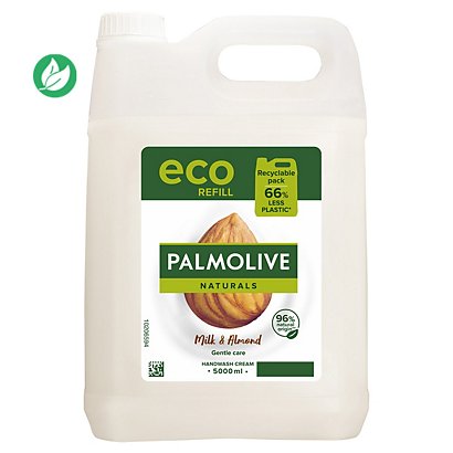 Palmolive Crème lavante pour les mains au lait d'amande douce - Bidon 5L - 1