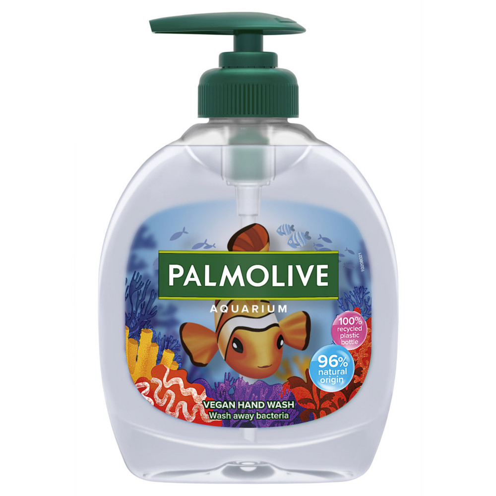 Lot de 12 - Palmolive Flacon poussoir crème lavante motif Aquarium 300 ml