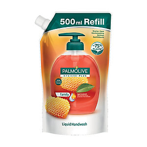 PALMOLIVE Recharges de savon Hygiène Plus Palmolive 500 ml, lot de 2