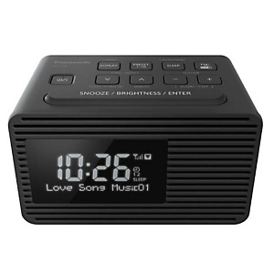 PANASONIC ENTERTAINMENT, Audio portatile / hi fi, Radiosveglia dab con doppio allarm, RC-D8EG-K PANASONIC ENTERTAINMENT, Audio portatile / hi fi, Radiosveglia dab con doppio allarm, RC-D8EG-K
