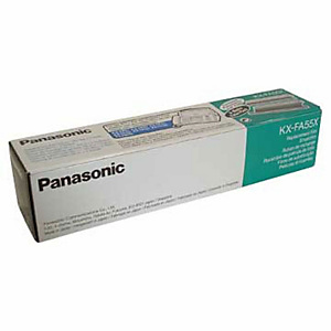 Panasonic Nastro a trasferimento termico KX-FA55X, Nero (confezione 2 pezzi) Panasonic Nastro a trasferimento termico KX-FA55X, Nero (confezione 2 pezzi)