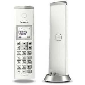 panasonic, telefonia fissa, cordless design kx-tgk220 white, kx-tgk220jtw