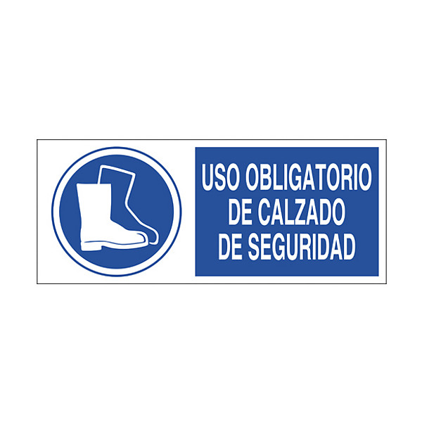 Panel de dirección obligatoria rectangular - 1