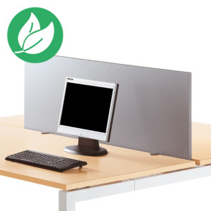 Panneau écran pour bureau L. 140 cm finition "Aluminium" Panneau écran pour bureau L. 140 cm finition "Aluminium"