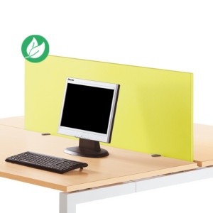 Panneau écran pour bureau L. 80 cm Vert anis