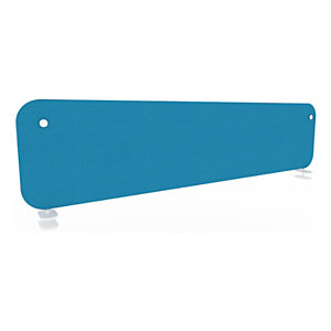 Panneau écran KOUSTIC pour bench - L.160 x H.40 cm - Tissu Bleu clair