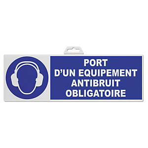 Panneau port d'un équipement anti-bruit obligatoire