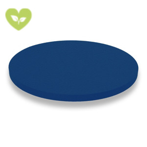 Pannello fonoassorbente circolare Round, Diametro 120 cm, Blu (confezione 4 pezzi)
