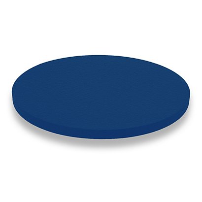 Pannello fonoassorbente circolare Round, Diametro 120 cm, Blu (confezione 4 pezzi)