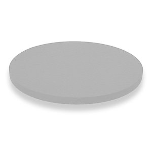 Pannello fonoassorbente circolare Round, Diametro 80 cm, Grigio (confezione 4 pezzi)