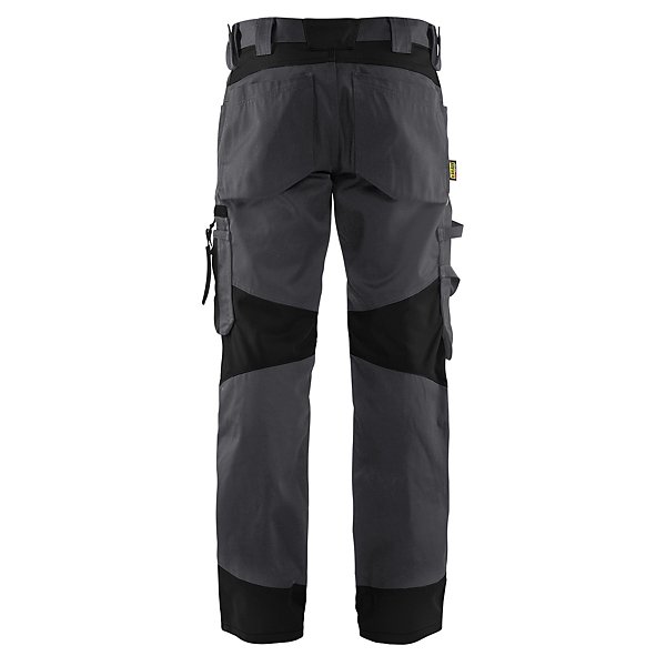 Pantalon cordura stretch 2D BLAKLADER Gris moyen Noir 44 - 2