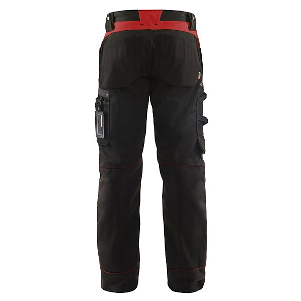 Pantalon cordura stretch 2D BLAKLADER Noir Rouge 44 - 2