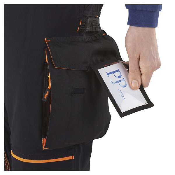 Pantalon de travail Atom bleu/orange UPOWER - 4