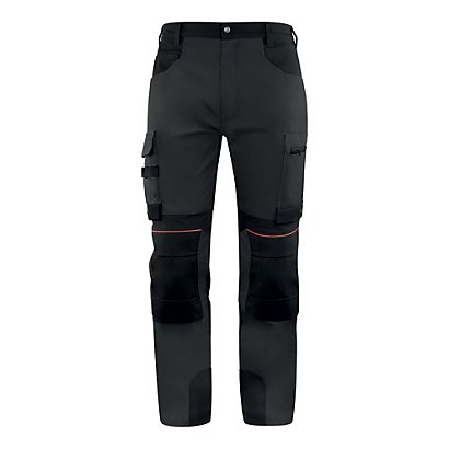 Pantalon de travail M5PA3STR Delta Plus noir et gris taille S - 1