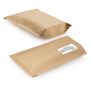 Papír csomagküldő boríték öntapadós zárószalaggal