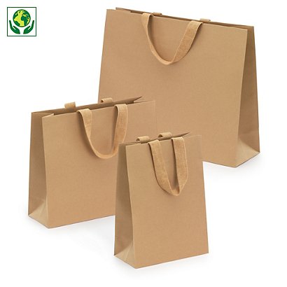 Papírová taška s papírovými úchyty - 1