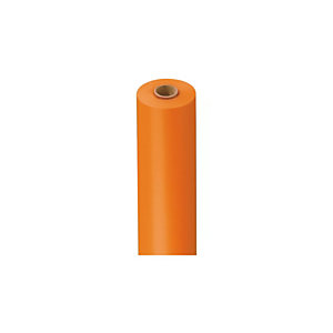 Papel de regalo kraft naranja, bobina 70 cm x 50 m