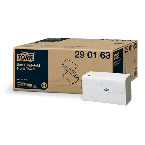 Papel secamanos plegado estándar TORK - 1