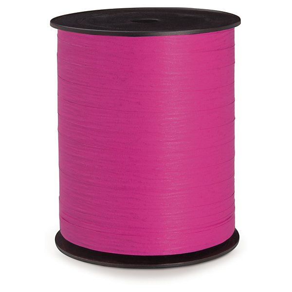 Paper effect ribbon, fuchsia, 10mmx200M - 6