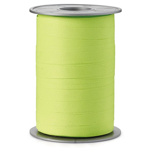 Paper effect ribbon, lime green, 10mmx200M - 3