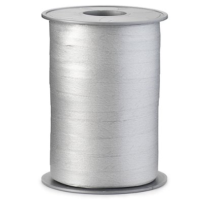 Paper effect ribbon, silver, 10mmx200M - 1