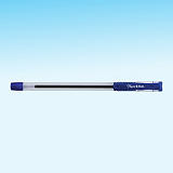 Paper Mate Brite Bolígrafo de punta de bola, punta mediana de 0,7 mm, cuerpo translúcido, tinta azul Paper Mate Brite Bolígrafo de punta de bola, punta mediana de 0,7 mm, cuerpo translúcido, tinta azul