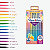 Paper Mate Flair Tropical - Stylo feutre à capuchon pointe moyenne 1 mm - Pochette 16 couleurs assorties - 1
