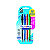 Paper Mate Flexgrip Gel - Stylo bille encre gel rétractable pointe moyenne 0,7 mm -  4 couleurs assorties - 1