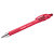 Paper Mate FlexGrip Ultra Bolígrafo retráctil de punta de bola, punta mediana de 1 mm, cuerpo rojo recubierto de goma con grip, tinta roja - 2