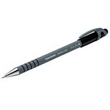 Paper Mate FlexGrip Ultra Bolígrafo de punta de bola, punta mediana de 1 mm, cuerpo negro de goma con grip, tinta negra Paper Mate FlexGrip Ultra Bolígrafo de punta de bola, punta mediana de 1 mm, cuerpo negro de goma con grip, tinta negra