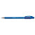 Paper Mate FlexGrip Ultra Penna a sfera Stick, Punta media da 1 mm, Fusto gommato blu con grip, Inchiostro blu (confezione 12 pezzi) - 2