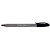 Paper Mate InkJoy® 100, bolígrafo de punta de bola, punta extrafina de 0,5 mm, cuerpo negro translúcido, tinta negra - 3