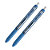 PAPER MATE InkJoy® stylo à encre gel rétractable, pointe moyenne de 0,7 mm, corps bleu translucide avec zone de préhension, encre bleue (Lot de 2) - 1