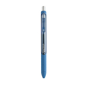Paper Mate Penna gel a scatto InkJoy®, Punta media da 0,7 mm, Fusto blu traslucido con grip, Inchiostro blu Paper Mate Penna gel a scatto InkJoy®, Punta media da 0,7 mm, Fusto blu traslucido con grip, Inchiostro blu