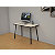 Paperflow Bureau Home Office Soren - Plateau 114 x 60 cm chêne - Pieds métal noirs - 2