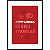 Paperflow Cadre photo A4 avec affiche Team Building fond rouge - contour noir - 1