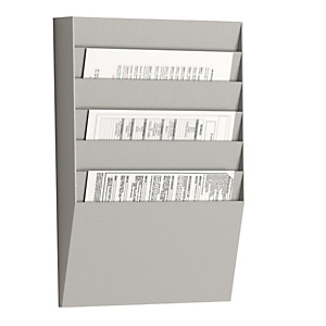 PAPERFLOW Portadepliant wall organizers - a 6 tasche A4 orizzontali - 31,1 x 7,9 x 50,2 cm PAPERFLOW Portadepliant wall organizers - a 6 tasche A4 orizzontali - 31,1 x 7,9 x 50,2 cm