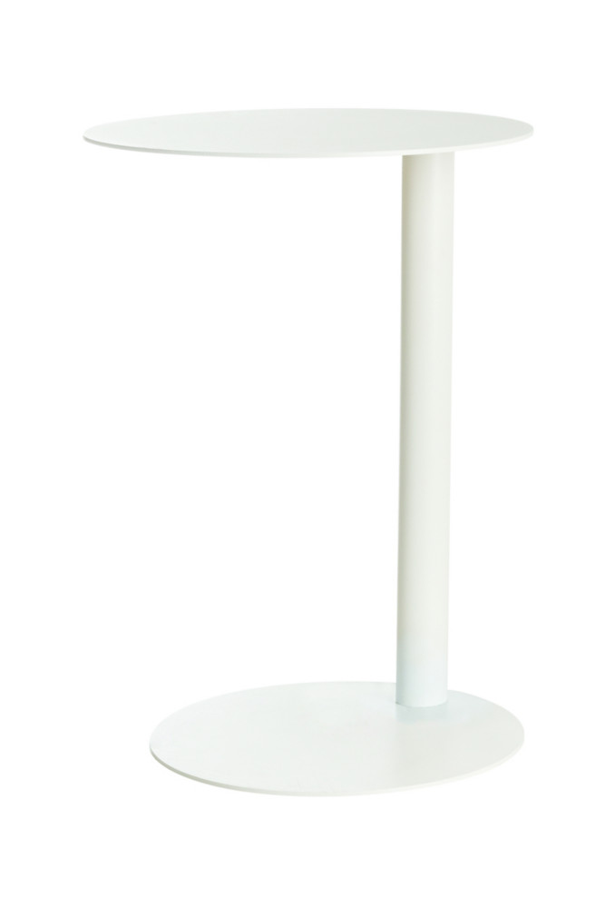 Paperflow Table d'appoint Easydesk métal, diamètre 40 cm - Blanc