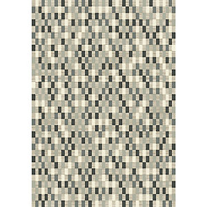 Paperflow Tapis déco FLOW pour intérieur et extérieur, 100% polypropylène - 120 X 170 cm, motif Mosaïque