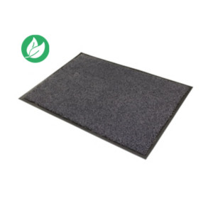 Paperflow Tapis de sol intérieur anti salissures absorbant Cosmos - 80 x 150 cm - Gris anthracite Paperflow Tapis de sol intérieur anti salissures absorbant Cosmos - 80 x 150 cm - Gris anthracite