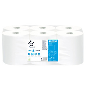 PAPERNET Bobina asciugamani Autocut DryTech - 2 veli - goffratura micro - 18 gr - 20 cm x 100 mt - diametro 18,5 cm PAPERNET Bobina asciugamani Autocut DryTech - 2 veli - goffratura micro - 18 gr - 20 cm x 100 mt - diametro 18,5 cm