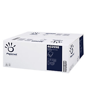 PAPERNET Carta igienica interfogliata - 18 gr - strappo 11x21 cm  - pacco da 224 strappi