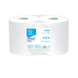 PAPERNET Carta igienica Maxi Jumbo - 2 veli - 15,5 gr - diametro 26,7 cm - 9,5 cm x 371,5 mt PAPERNET Carta igienica Maxi Jumbo - 2 veli - 15,5 gr - diametro 26,7 cm - 9,5 cm x 371,5 mt