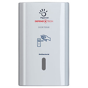 PAPERNET Dispenser Antibatterico Door Tissue Linea Defend Tech, Bianco