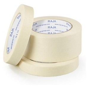 Papier adhésif de masquage RAJA 60° 25 mm x 50 m