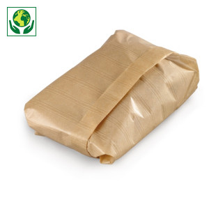 Papier alimentaire kraft brun en paquet