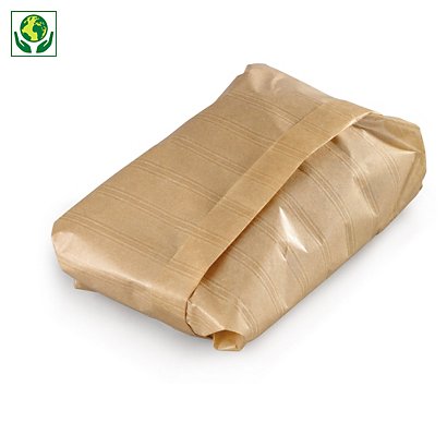 Papier alimentaire kraft brun en paquet