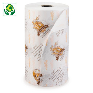 Papier alimentaire mousseline imprimé en bobine Papier alimentaire mousseline imprimé en bobine